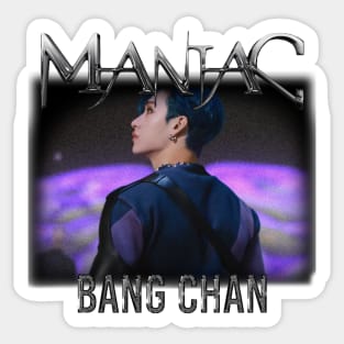 maniac skz bang chan Sticker